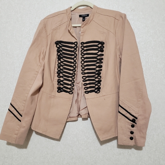 torrid Jackets & Blazers - NEW TORRID Women's Beige Military Style Jacket...SIZE:1